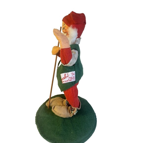 Annalee Collector Pennsylvania Vintage Dutch Santa Claus Doll HandPainted 1994 - Picture 4 of 8